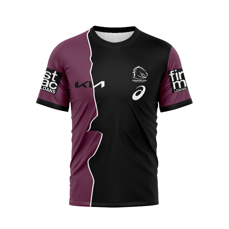 NRL Brisbane Broncos 2024 Training Mix Jersey