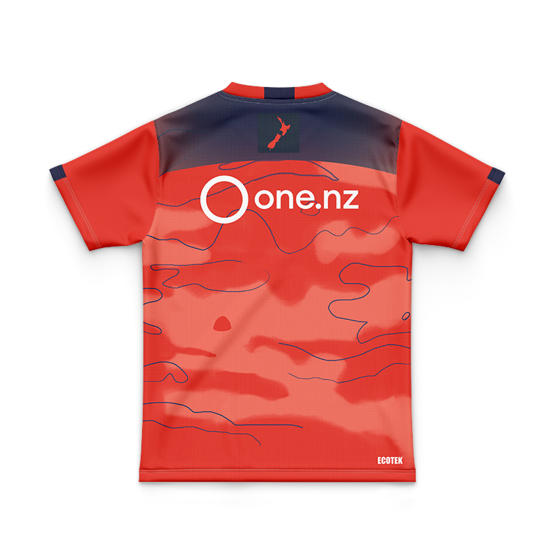 Kid's NRL New Zealand Warriors 2024 Dynasty Pre-Season Training Jersey