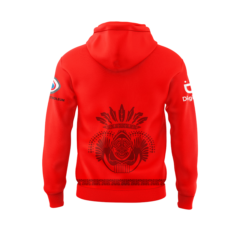 Papua New Guinea Kumuls 2024 Red Hoodie