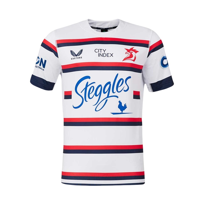 NRL Sydney Roosters 2024 White Pro Training Jersey