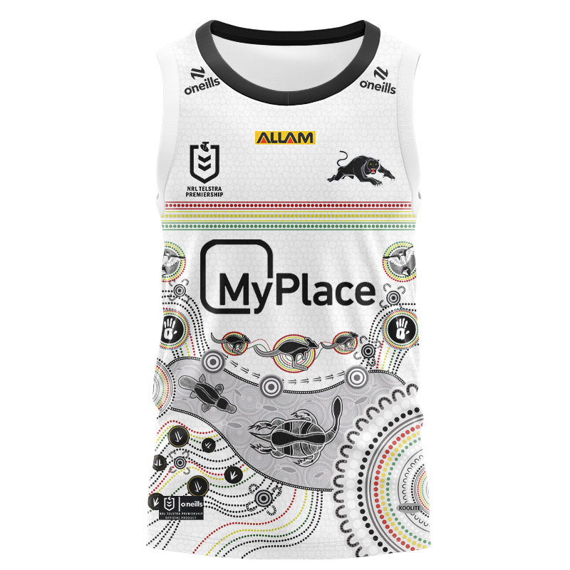 NRL Penrith Panthers 2024 Indigenous Singlet