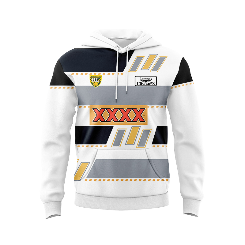 NRL North Queensland Cowboys 1995 7s Retro Hoodie