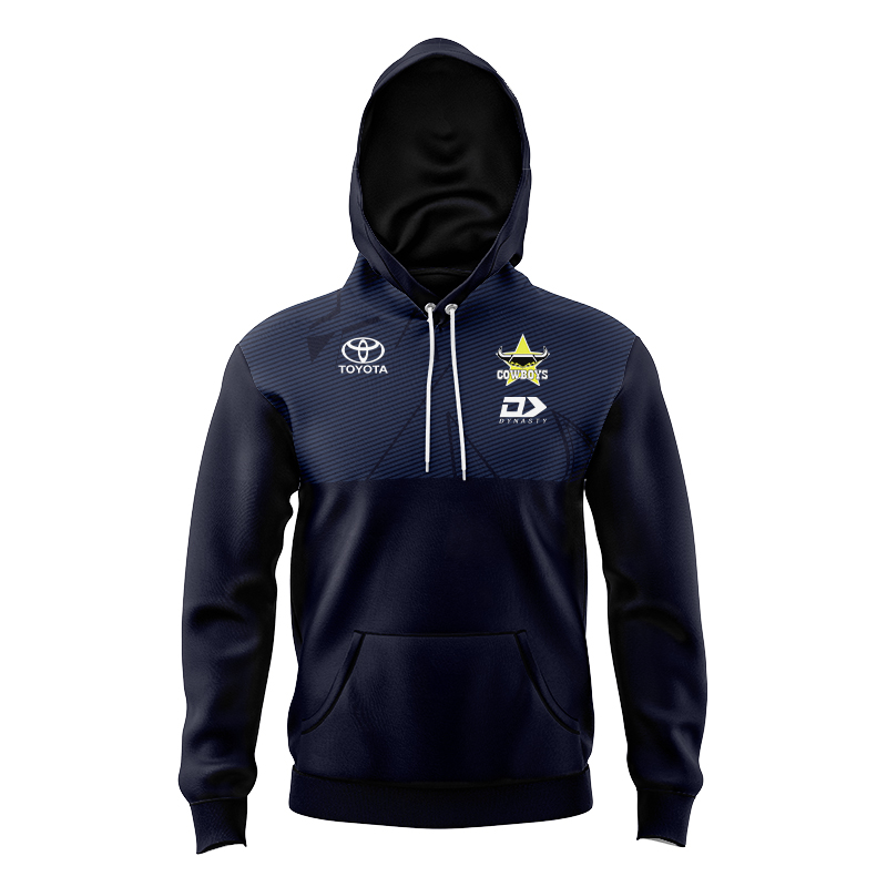 Kid's NRLW North Queensland Cowboys 2024 Media Hoodie