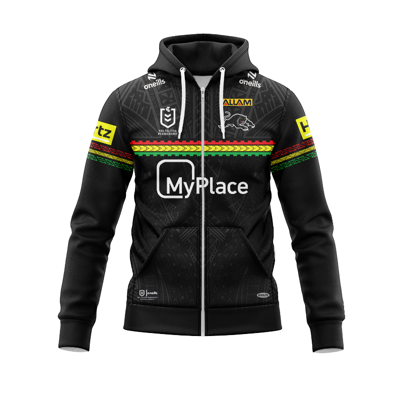 NRL Penrith Panthers 2024 Alternate Zipper Hoodie