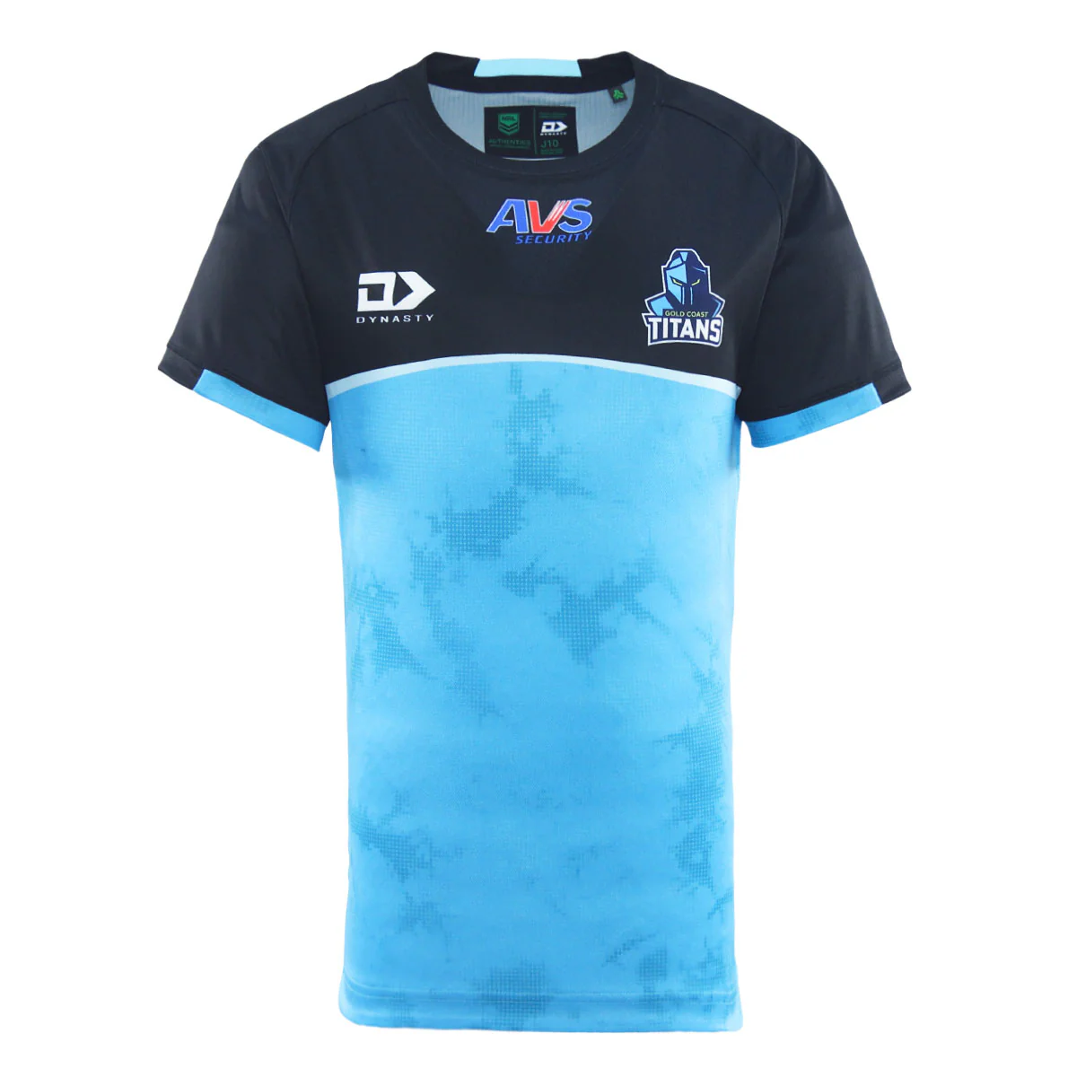 Kid's NRL Gold Coast Titans 2025 Cyan Training Jersey