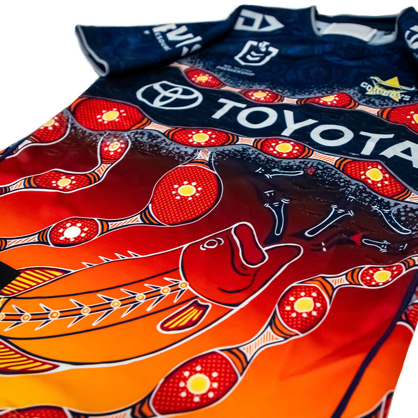 NRL North Queensland Cowboys 2024 Indigenous Jersey