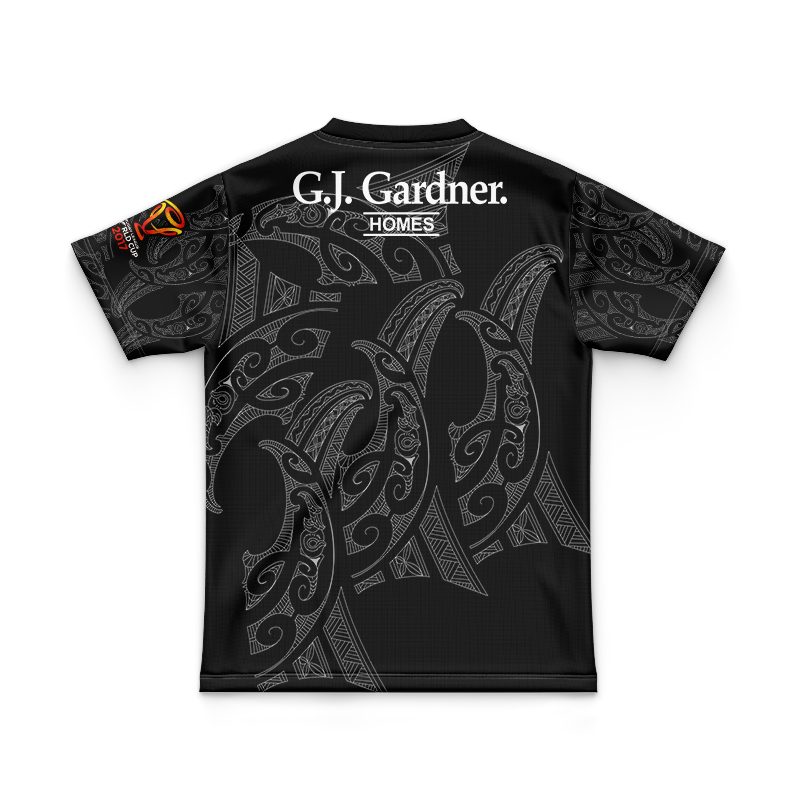 Kid's New Zealand Kiwis Rugby RLWC 2017 Home Jersey