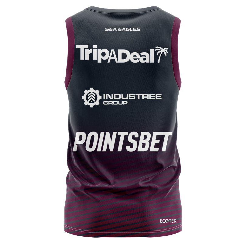 NRL Manly Warringah Sea Eagles 2024 Alternate Training Singlet