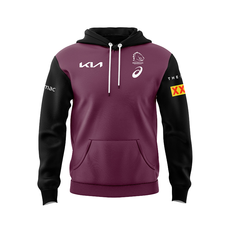 NRL Brisbane Broncos 2024 Training Hoodie