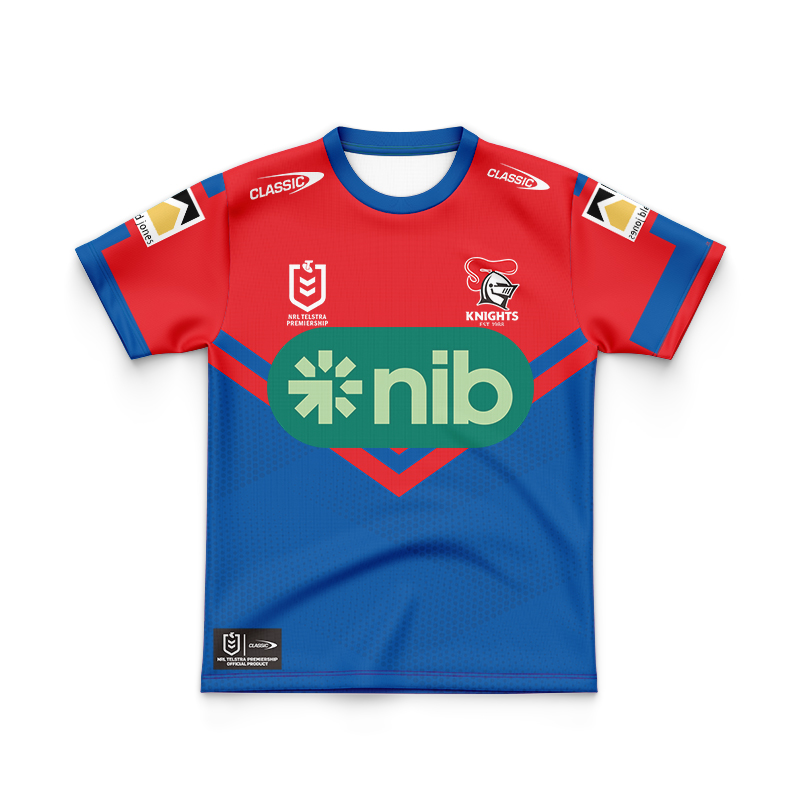 Kid's NRL Newcastle Knights 2023 Home Jersey