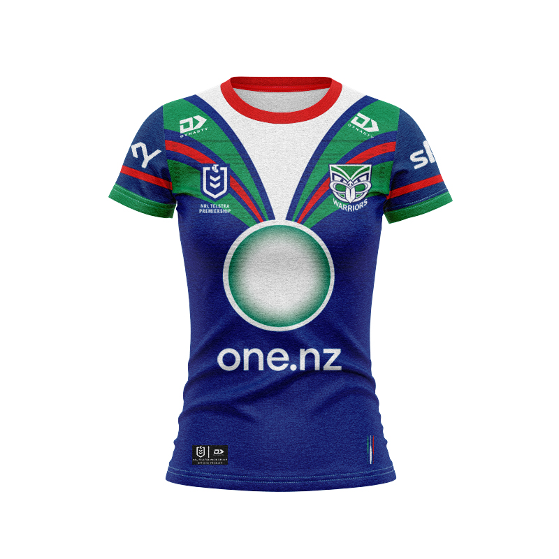 Women's NRL New Zealand Warriors 2024 Players Fit Home Jersey