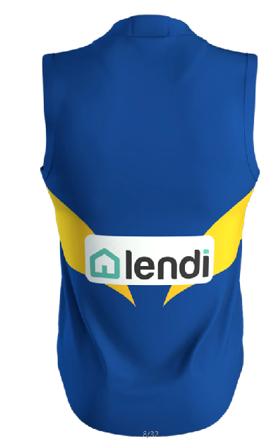 AFL West Coast Eagles 2020 Home Guernsey