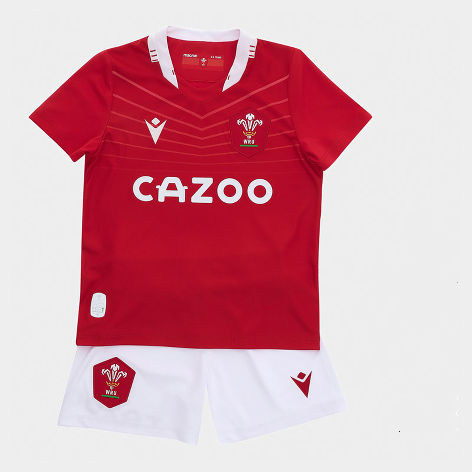 Kid's Wales Rugby 2022 Home Jersey