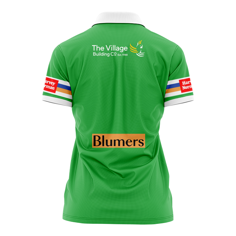 Women's NRLW Canberra Raiders 2024 Home Polo Shirt
