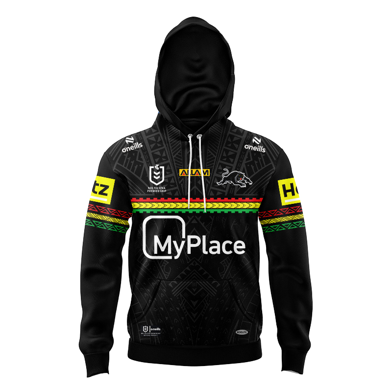 Kid's NRL Penrith Panthers 2024 Alternate Hoodie