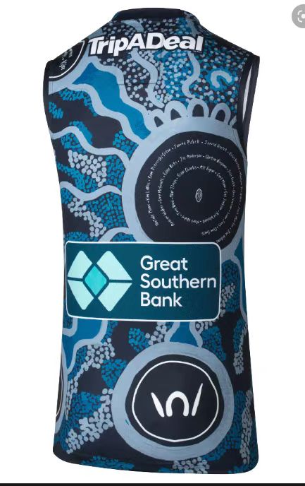 AFL Carlton Blues 2022 Indigenous Guernsey