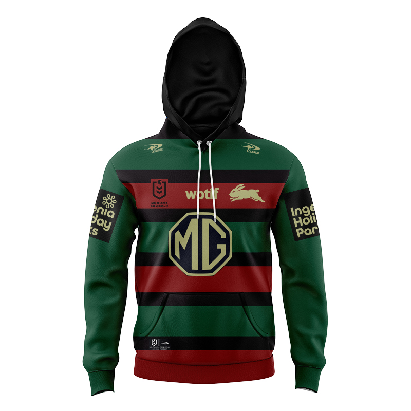 Kid's NRL South Sydney Rabbitohs 2024 Members Hoodie