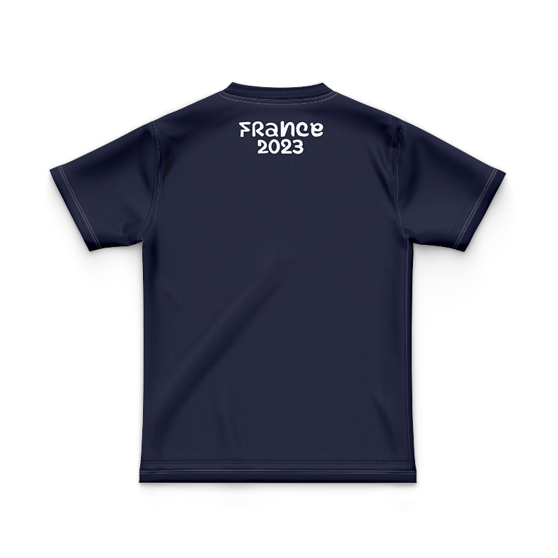 Kid's France RWC 2023 Home Shirt Navy