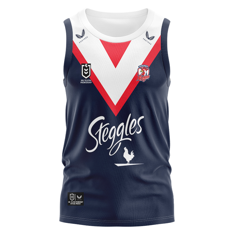 NRL Sydney Roosters 2024 Home Singlet
