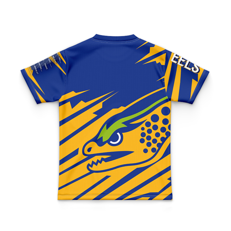 Kid's NRL Parramatta Eels 2024 'FISHFINDER' Jersey