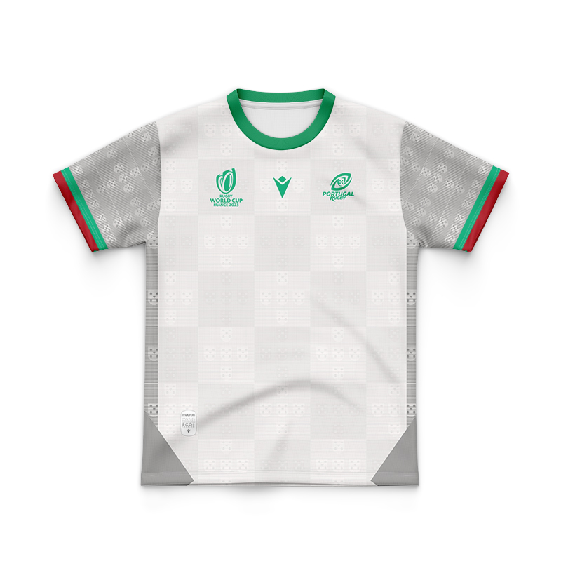 Kid's Portugal RWC 2023 Away Jersey