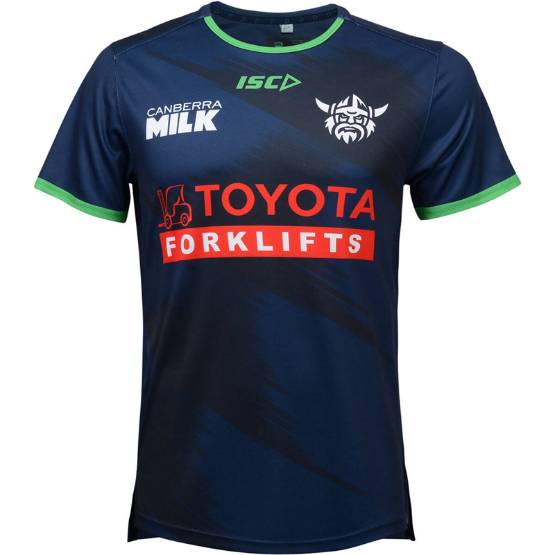 NRL Canberra Raiders 2024 Navy Training Jersey
