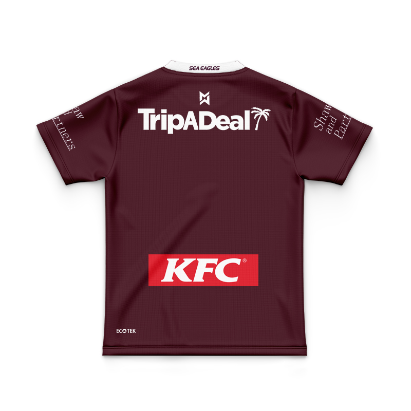 Kid's NRL Manly Warringah Sea Eagles 2024 Community Jersey