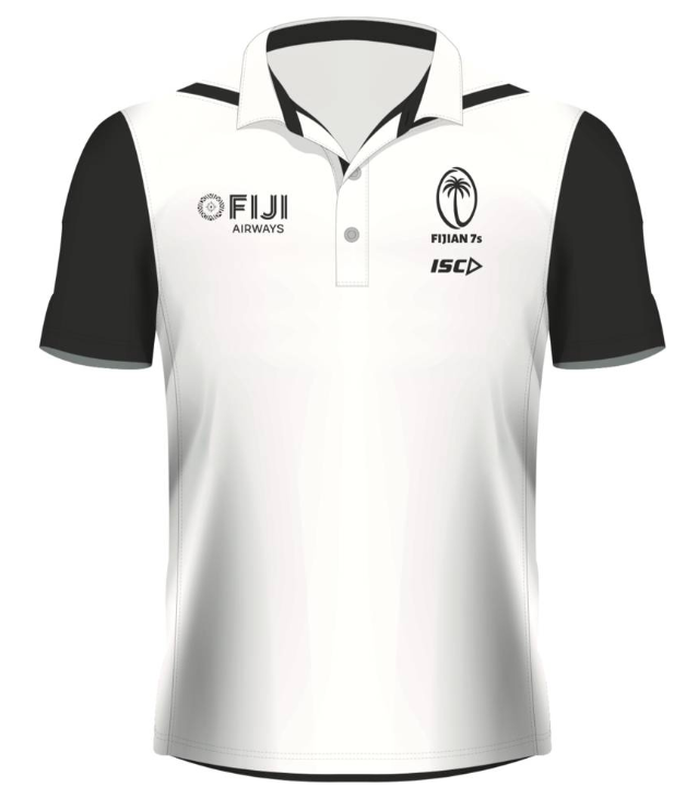 Fiji Rugby 2021 Polo Shirt White