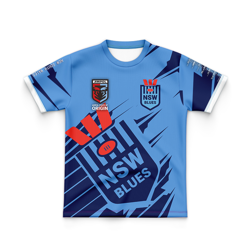 Kid's NSW Blues 2024 'FISHFINDER' Jersey
