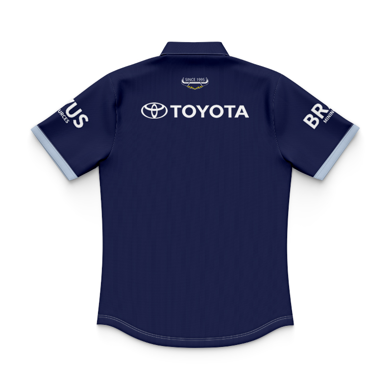 Kid's NRL North Queensland Cowboys 2024 Home Polo Shirt