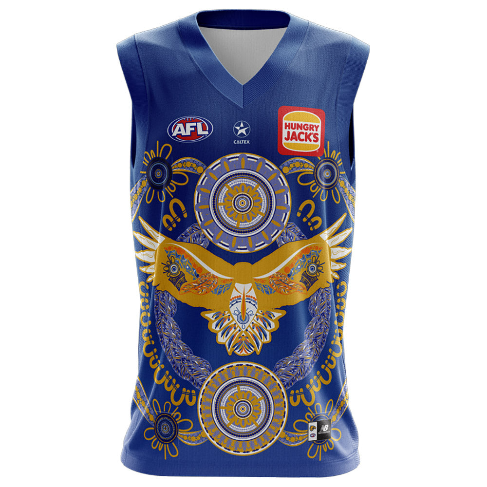 AFL West Coast Eagles 2023 Indigenous Guernsey