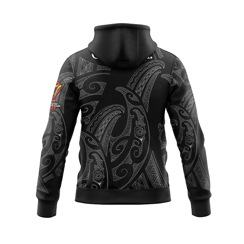 New Zealand Kiwis Rugby RLWC 2017 Home Zipper Hoodie