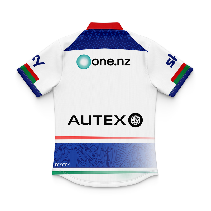 Kid's NRL New Zealand Warriors 2024 Away Polo Shirt