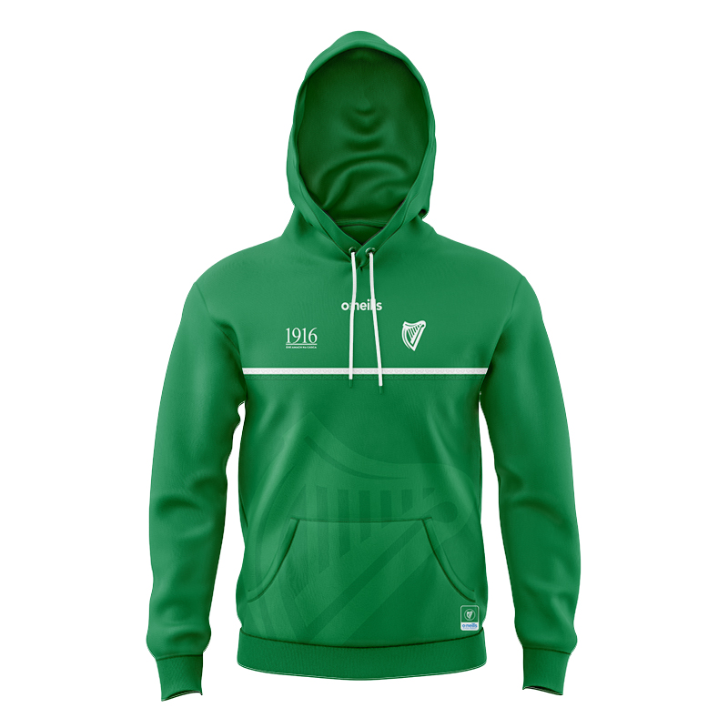 Kid's Ireland GAA 1916 Commemoration Light Green Hoodie
