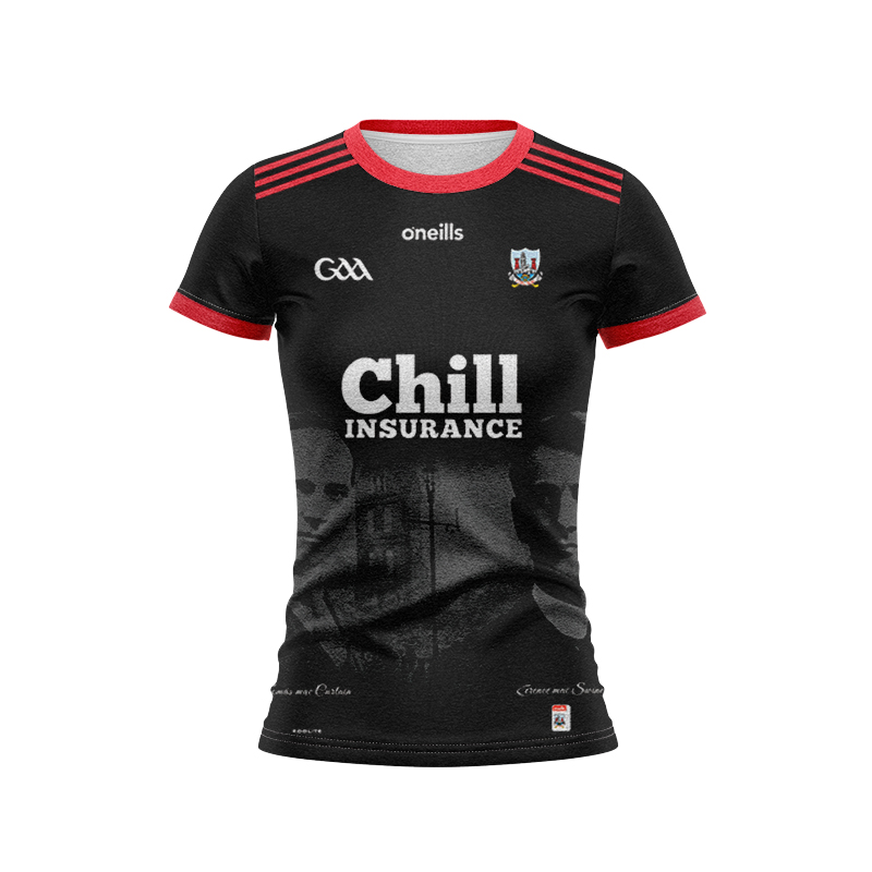 Women's CORK GAA 2-Stripe 1920 Commemoration Jersey Black