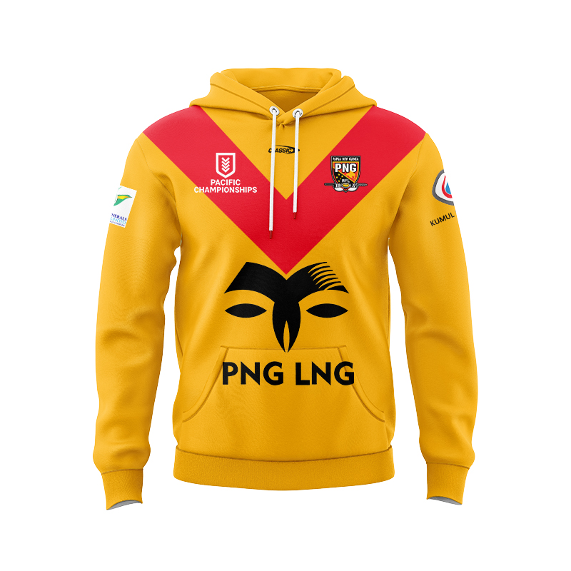 Papua New Guinea Kumuls 2024 Pacific Championships Hoodie