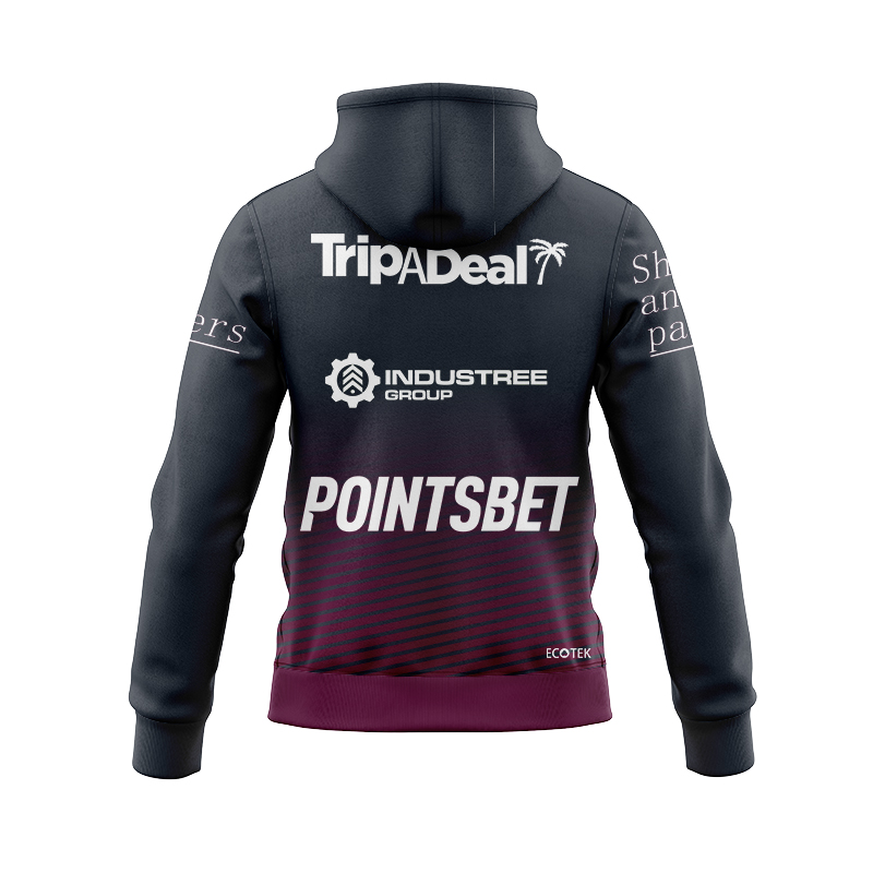 NRL Manly Warringah Sea Eagles 2024 Alternate Training Zipper Hoodie