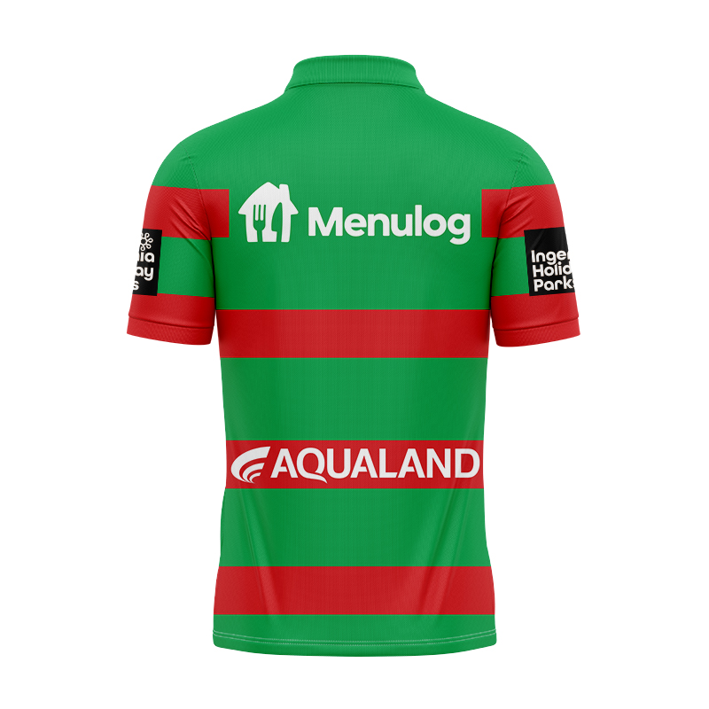 NRL South Sydney Rabbitohs 2024 Home Polo Shirt