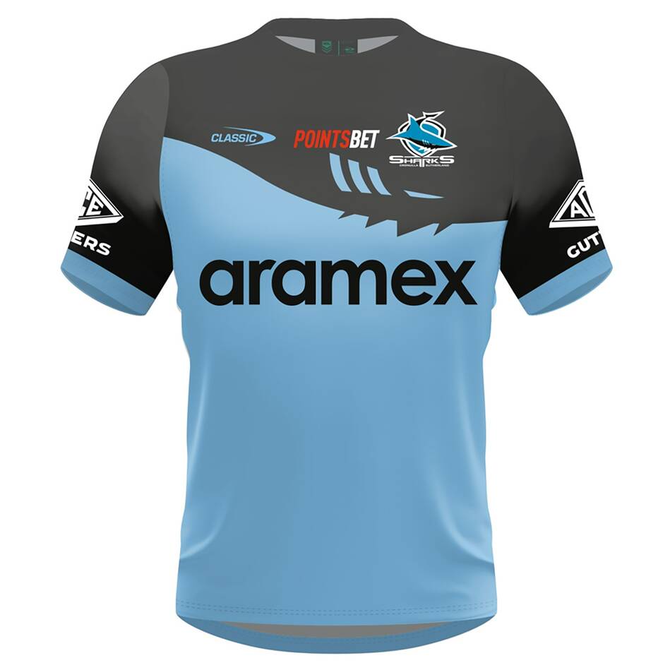 NRL Cronulla-Sutherland Sharks 2024 Warm Up Training Jersey