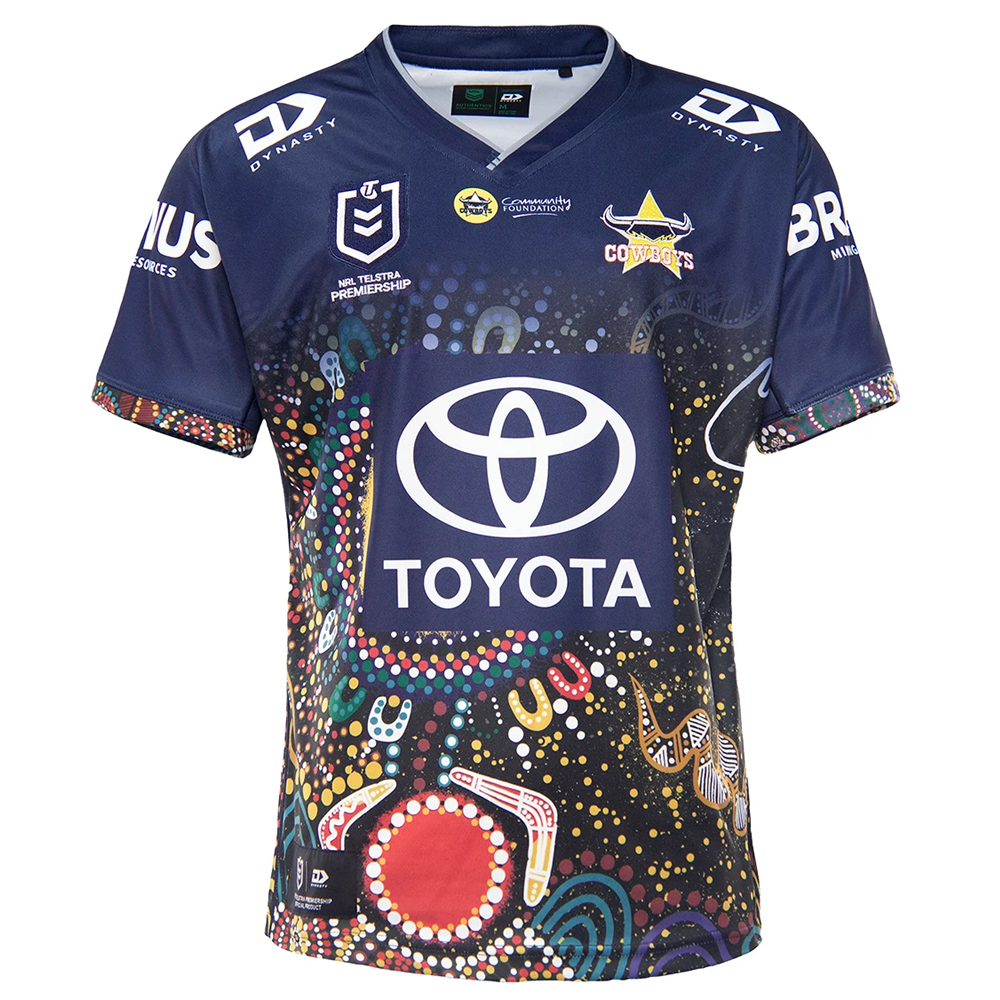 NRL North Queensland Cowboys 2021 Indigenous Jersey