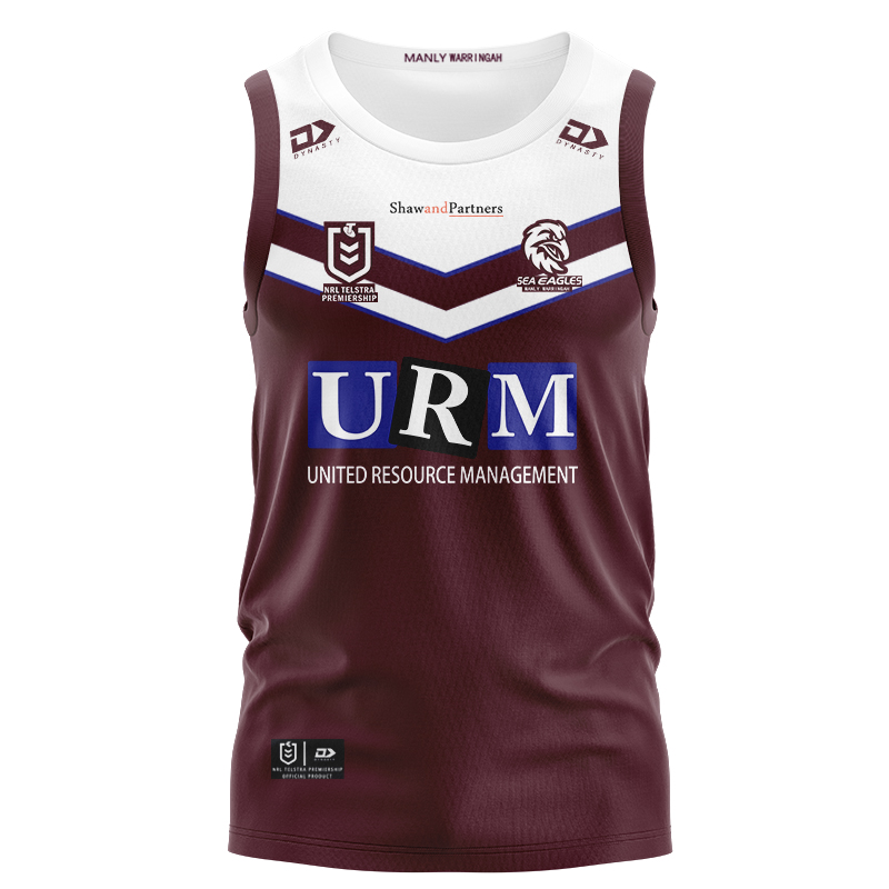 NRL Manly Warringah Sea Eagles 2024 Community Singlet
