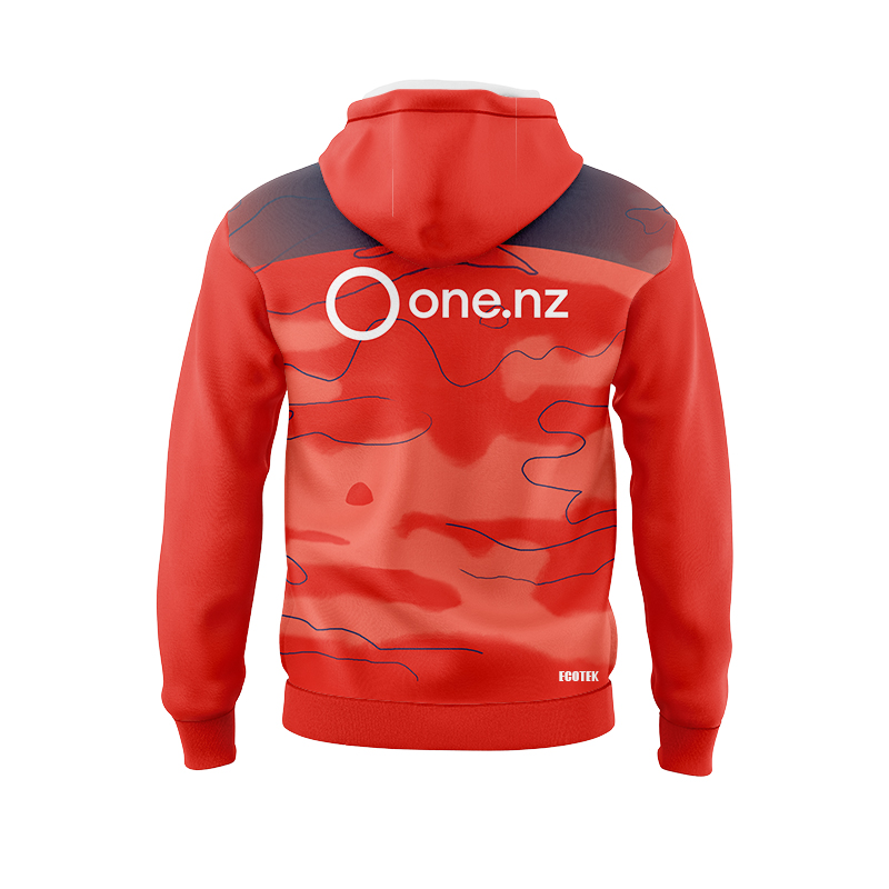 NRL New Zealand Warriors 2024 Dynasty Orange Hoodie