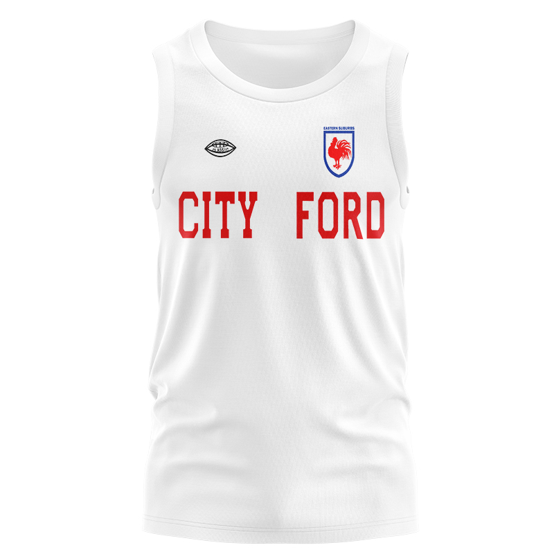 NRL Sydney Roosters 1982 Retro Singlet