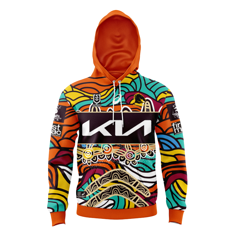 Kid's NRL Brisbane Broncos 2023 Indigenous Hoodie