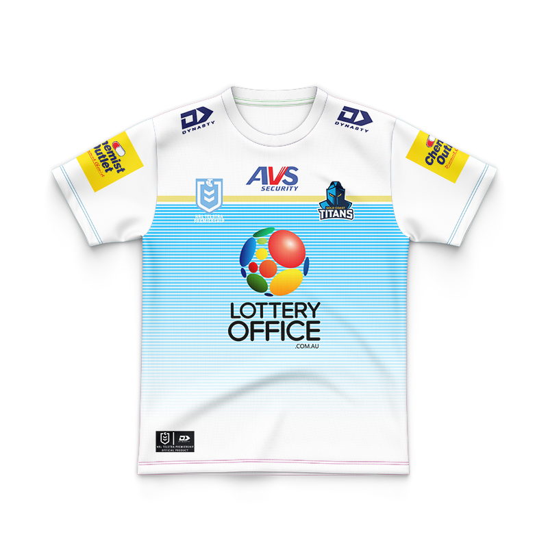 Kid's NRL Gold Coast Titans 2024 Away Jersey