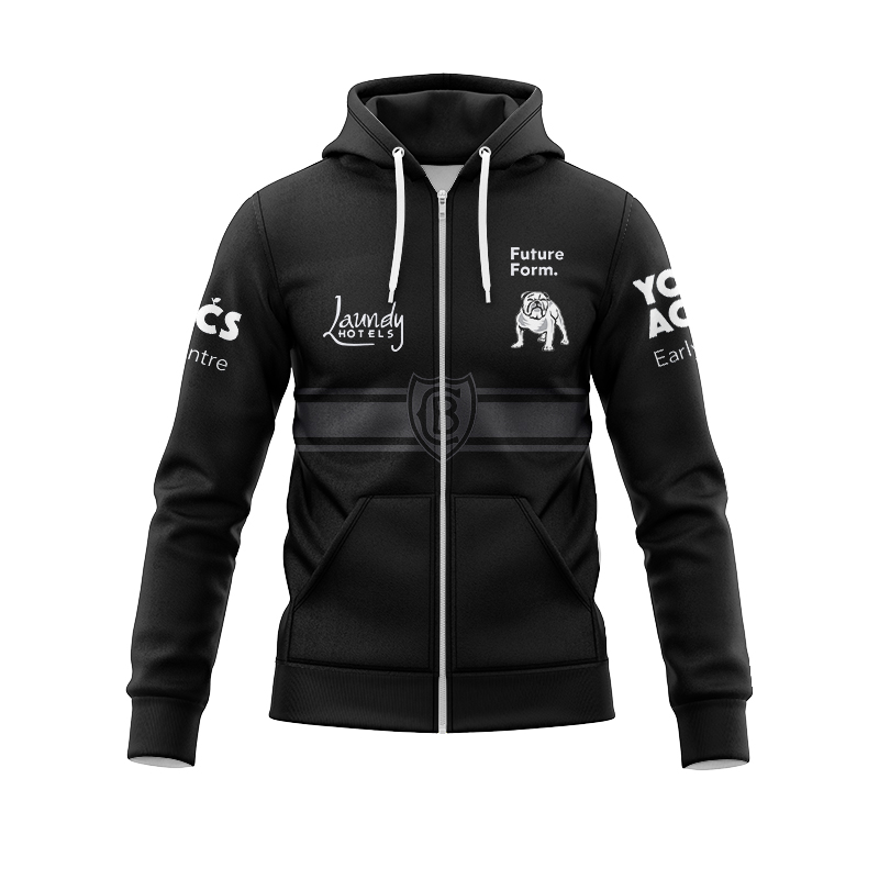 NRL Canterbury-Bankstown Bulldogs 2024 Captains Run Zipper Hoodie