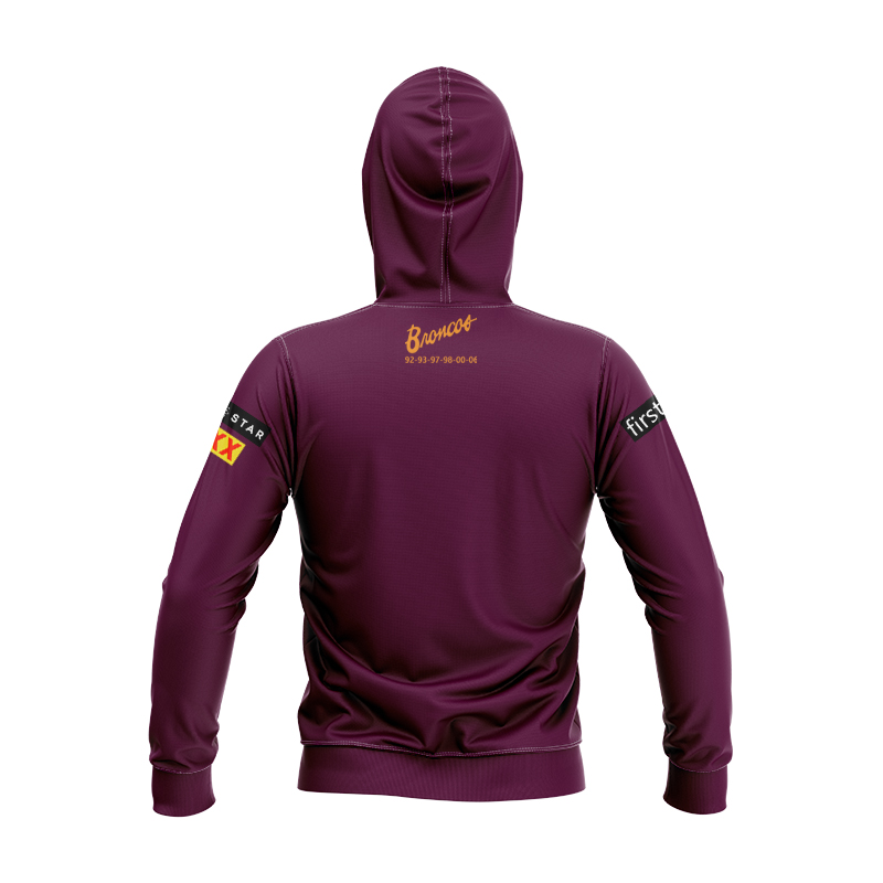 Kid's NRL Brisbane Broncos 2024 Member Hoodie