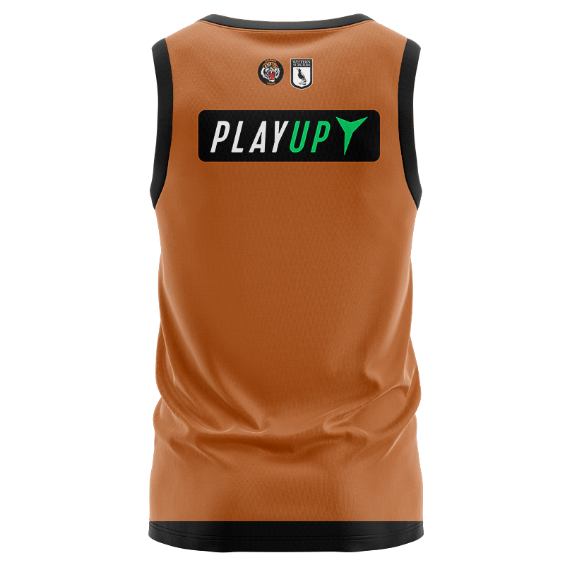 NRL Wests Tigers 2024 Away Singlet