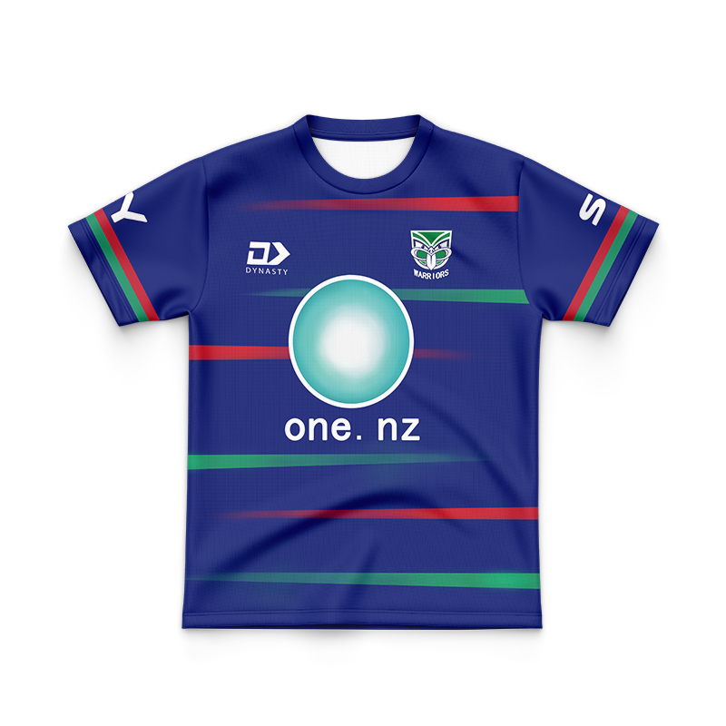Kid NRL New Zealand Warriors 2024 Home Jersey