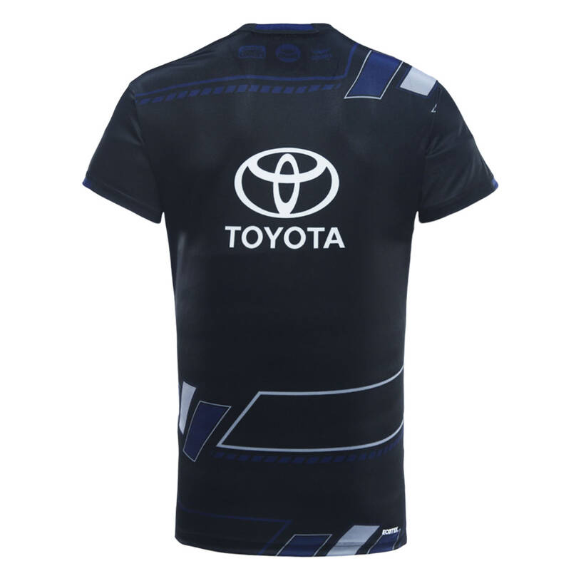 NRL North Queensland Cowboys 2025 Black Training Jersey